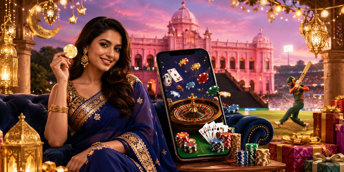 ঢাকায় ঈদ উৎসবে ক্রিকেট বেটিং উপভোগ করছেন একজন তরুণ বেটার